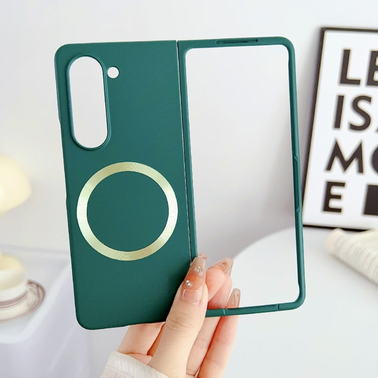 For Samsung Galaxy Z Fold6 Skin Feel Magsafe Magnetic Shockproof PC Phone Case