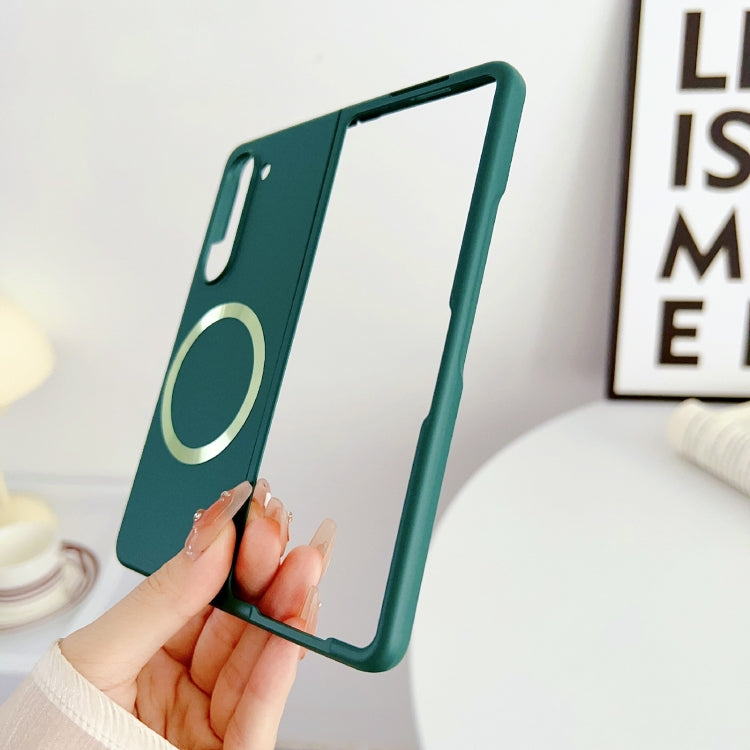 For Samsung Galaxy Z Fold6 Skin Feel Magsafe Magnetic Shockproof PC Phone Case