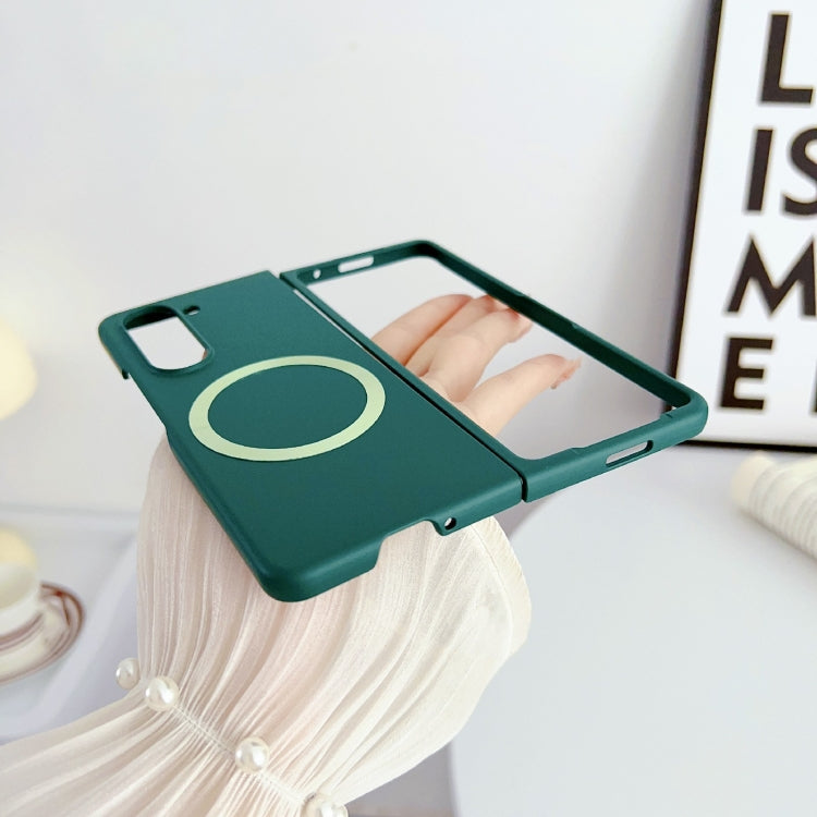 For Samsung Galaxy Z Fold6 Skin Feel Magsafe Magnetic Shockproof PC Phone Case