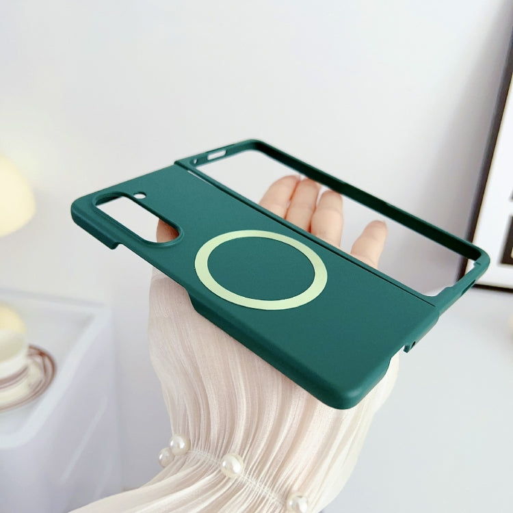 For Samsung Galaxy Z Fold6 Skin Feel Magsafe Magnetic Shockproof PC Phone Case
