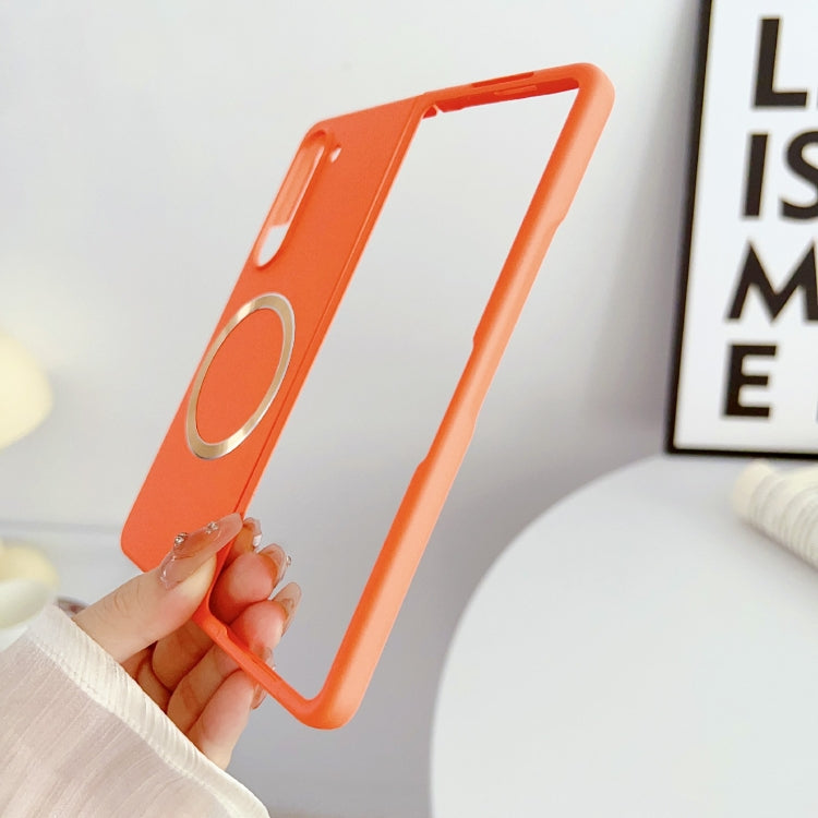 For Samsung Galaxy Z Fold6 Skin Feel Magsafe Magnetic Shockproof PC Phone Case