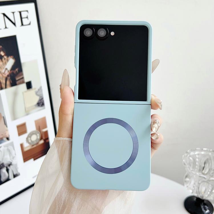 For Samsung Galaxy Z Flip7 5G Skin Feel Magsafe Magnetic Shockproof PC Phone Case