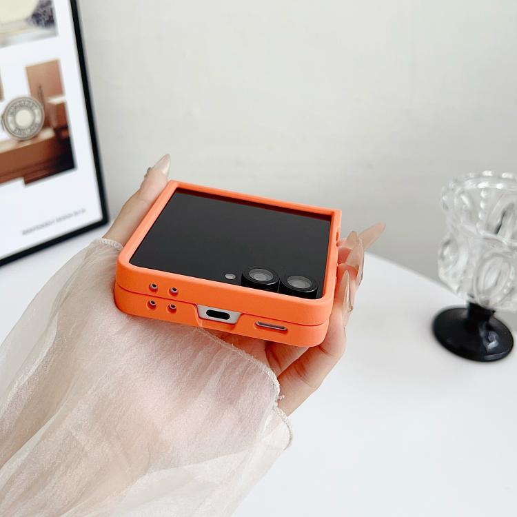 For Samsung Galaxy Z Flip7 5G Skin Feel Magsafe Magnetic Shockproof PC Phone Case