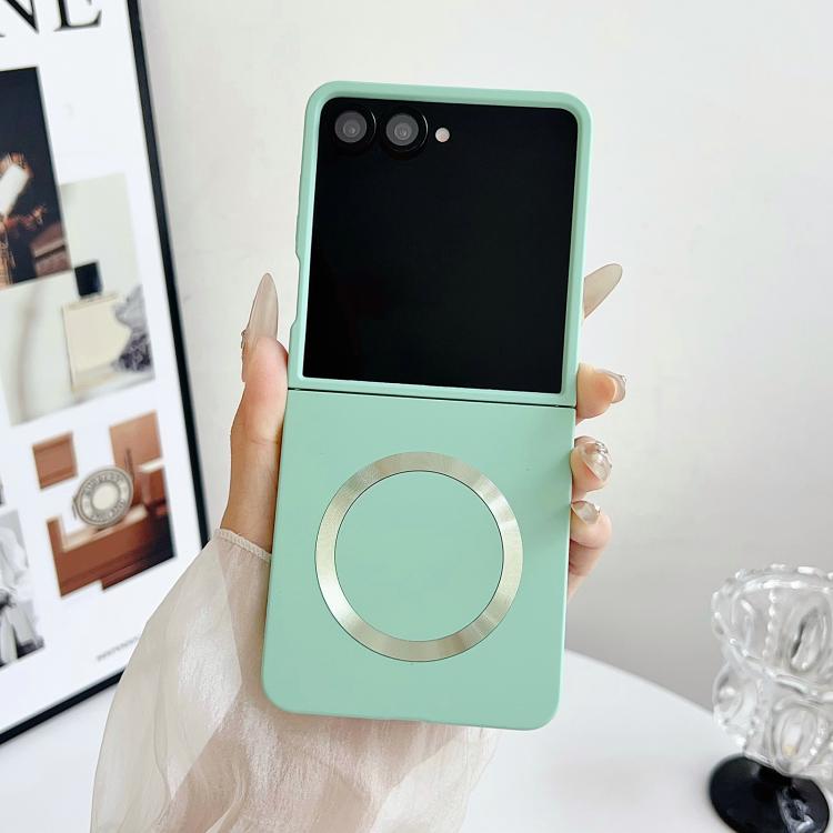 For Samsung Galaxy Z Flip7 5G Skin Feel Magsafe Magnetic Shockproof PC Phone Case