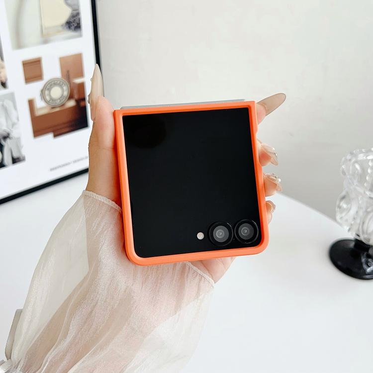 For Samsung Galaxy Z Flip7 5G Skin Feel Magsafe Magnetic Shockproof PC Phone Case