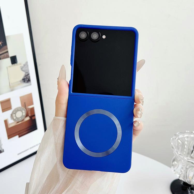 For Samsung Galaxy Z Flip7 5G Skin Feel Magsafe Magnetic Shockproof PC Phone Case
