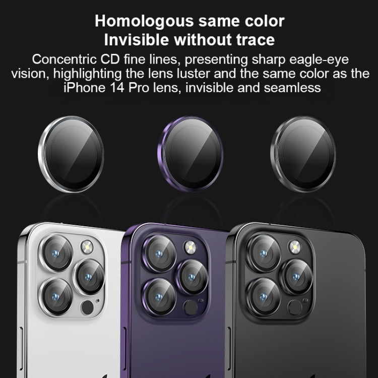 For iPhone 14 Pro / 14 Pro Max MOMAX Eagle Eye Independent Full Cover Phone Lens Glass Film