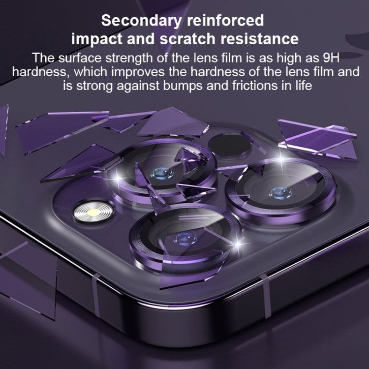 For iPhone 14 Pro / 14 Pro Max MOMAX Eagle Eye Independent Full Cover Phone Lens Glass Film