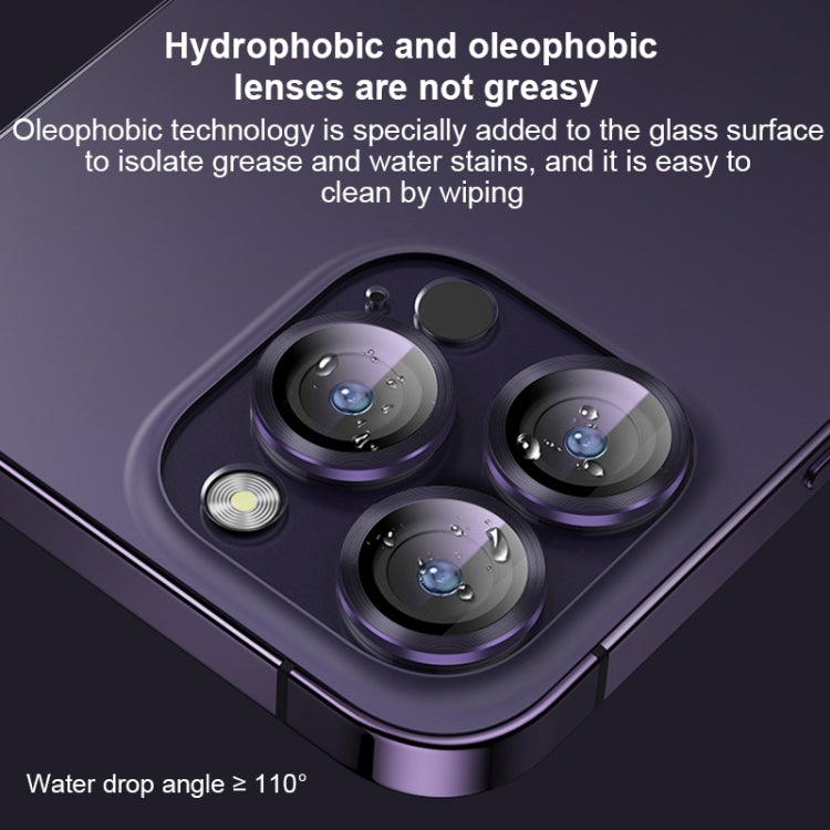 For iPhone 14 Pro / 14 Pro Max MOMAX Eagle Eye Independent Full Cover Phone Lens Glass Film