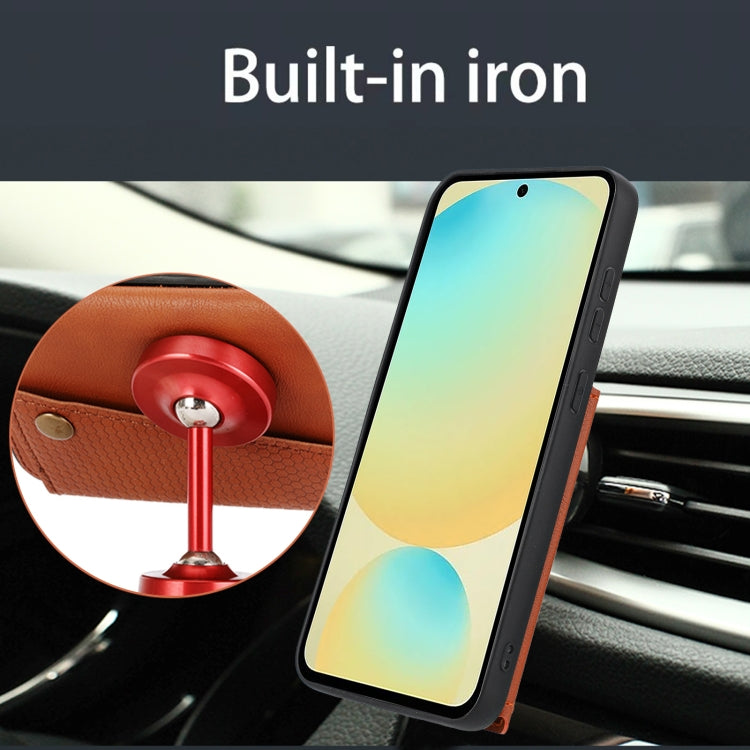 For Honor 200 Double Buckle Card Slots Magnetic Phone Case