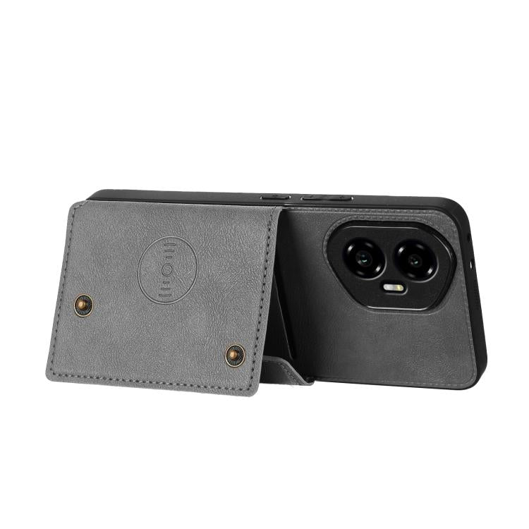 For Honor 300 Double Buckle Card Slots Magnetic Phone Case