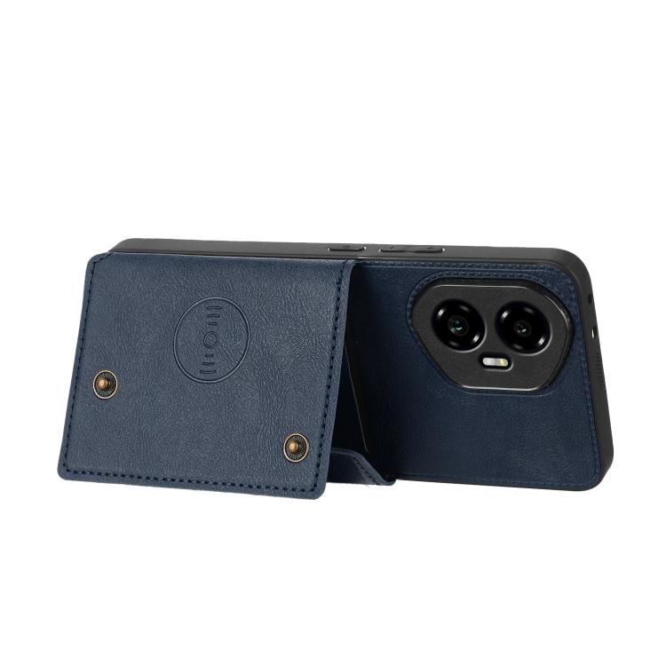 For Honor 300 Double Buckle Card Slots Magnetic Phone Case