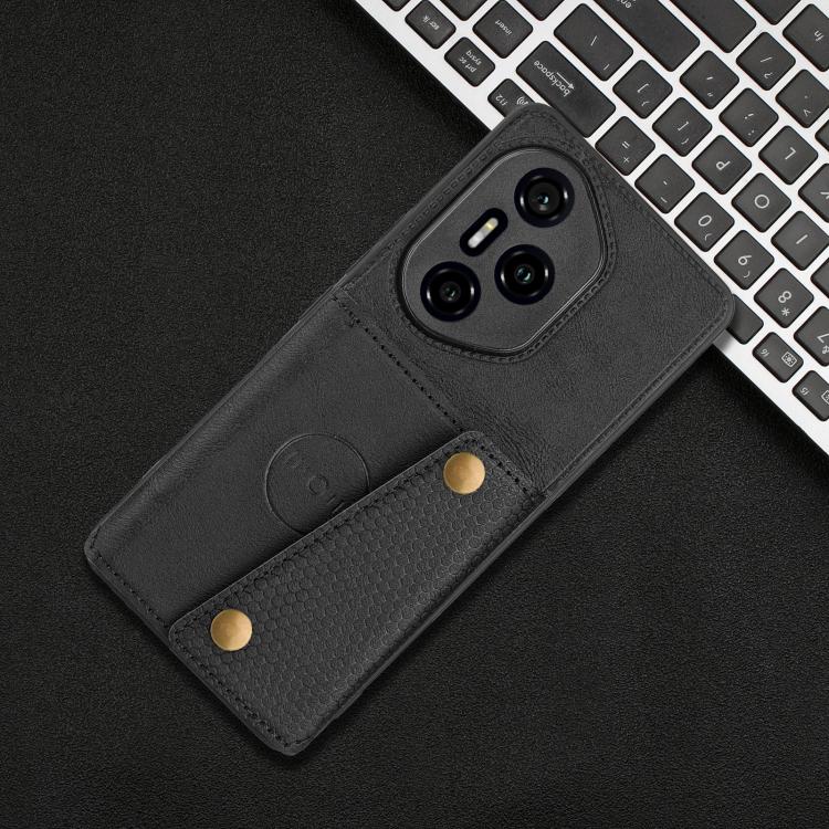 For Honor 300 Pro Double Buckle Card Slots Magnetic Phone Case