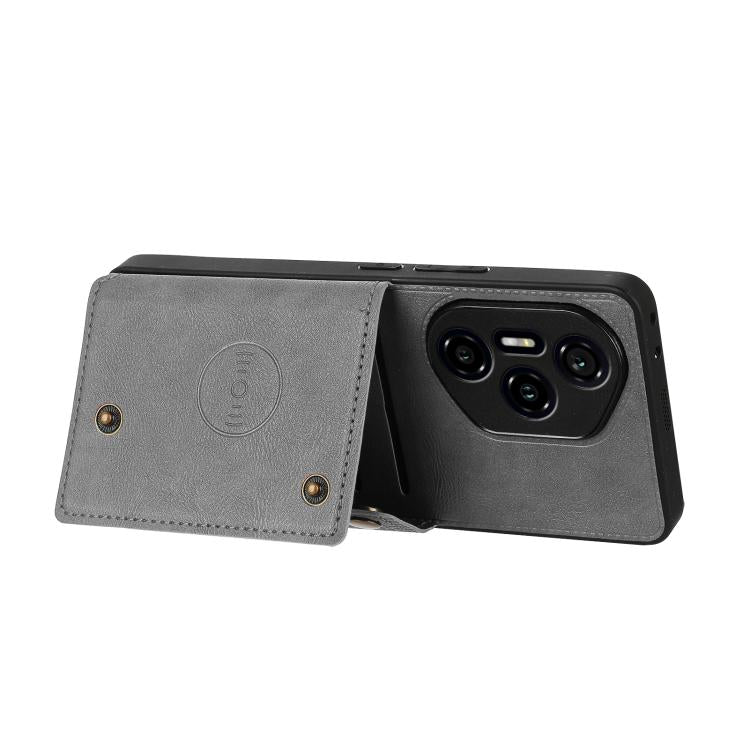 For Honor 300 Pro Double Buckle Card Slots Magnetic Phone Case