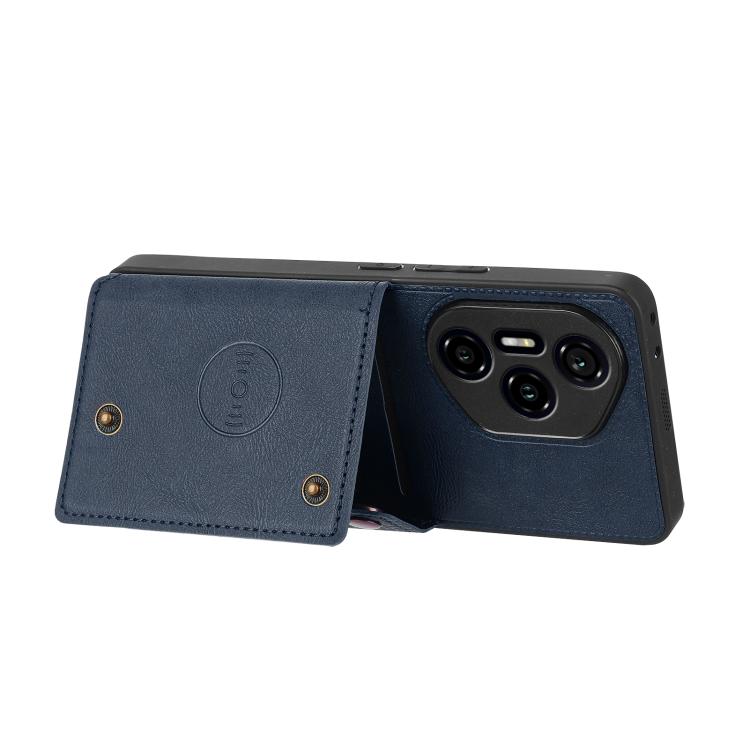 For Honor 300 Pro Double Buckle Card Slots Magnetic Phone Case
