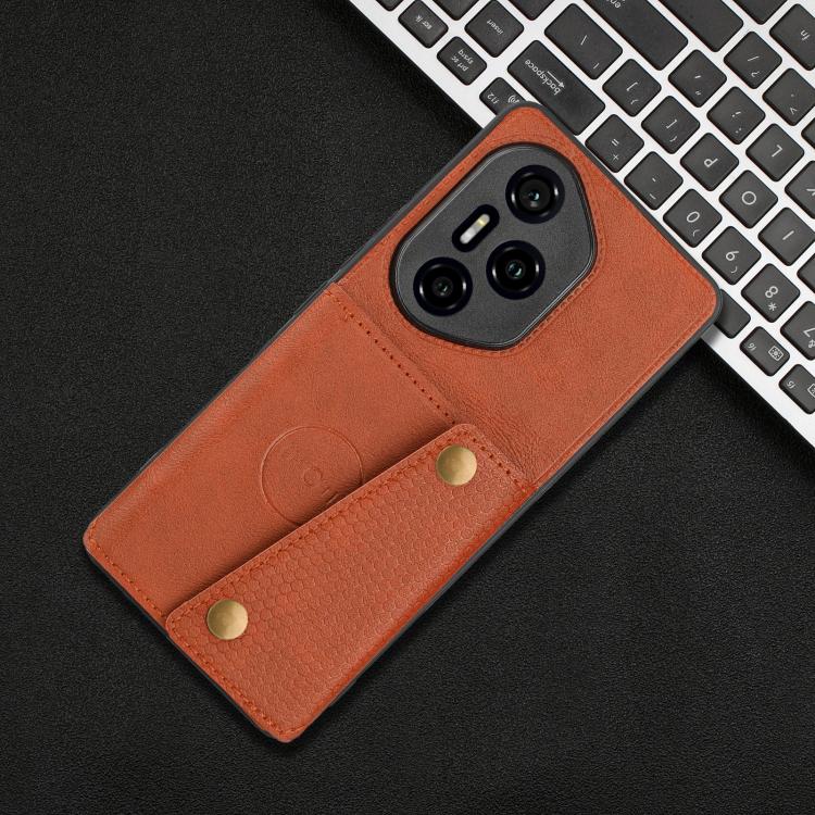 For Honor 300 Pro Double Buckle Card Slots Magnetic Phone Case