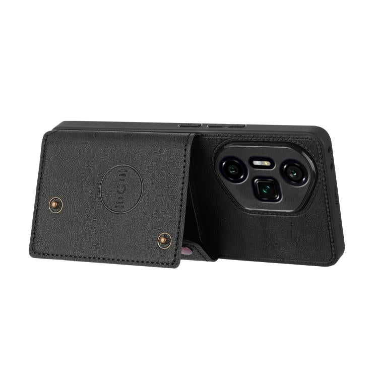 For Honor 300 Ultra Double Buckle Card Slots Magnetic Phone Case