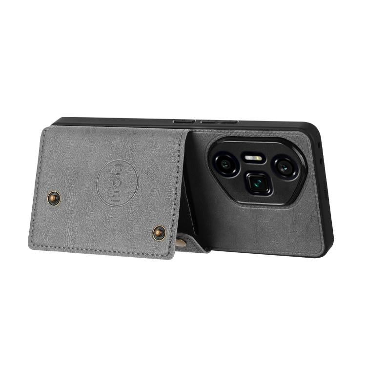 For Honor 300 Ultra Double Buckle Card Slots Magnetic Phone Case