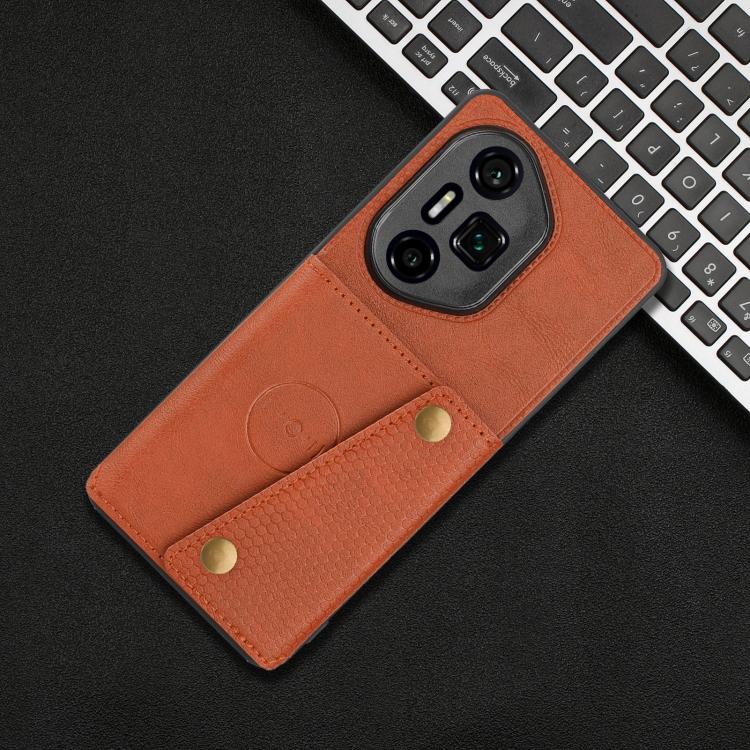 For Honor 300 Ultra Double Buckle Card Slots Magnetic Phone Case