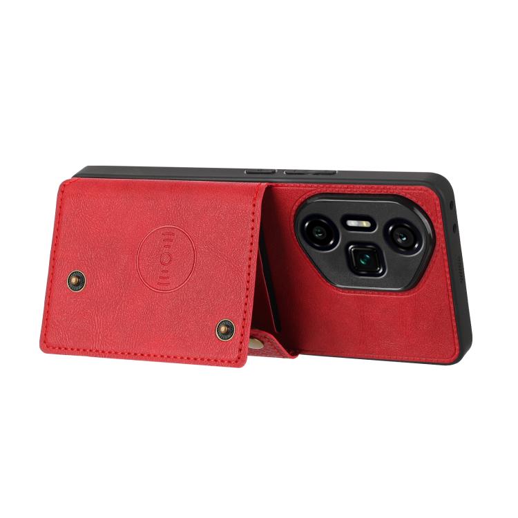 For Honor 300 Ultra Double Buckle Card Slots Magnetic Phone Case