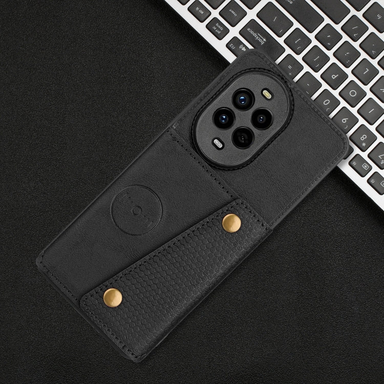For Huawei nova 13 Pro Double Buckle Card Slots Magnetic Phone Case