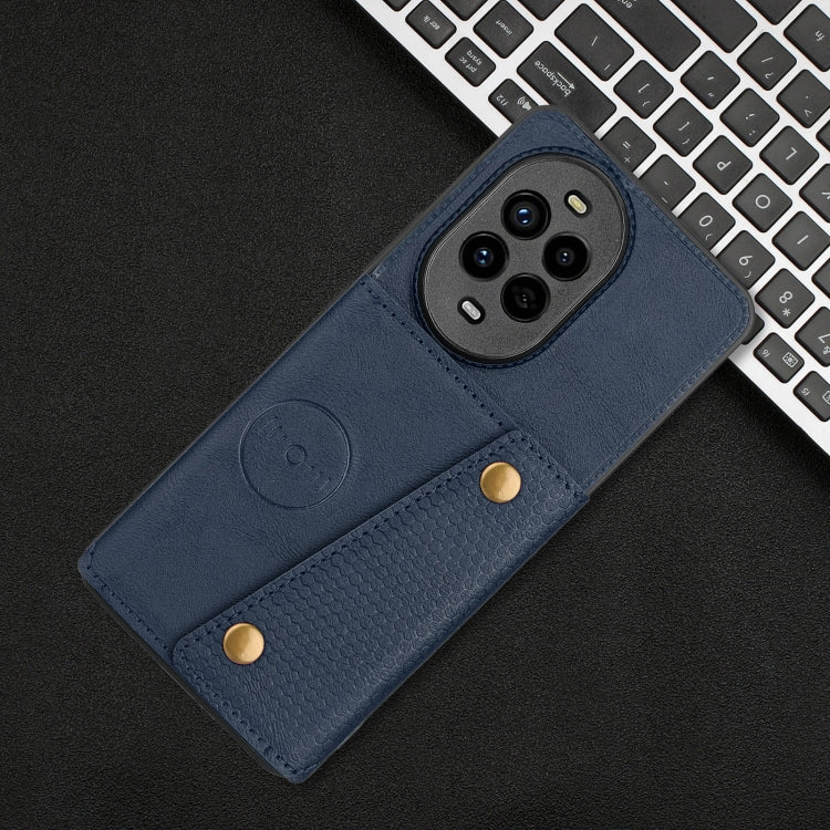 For Huawei nova 13 Pro Double Buckle Card Slots Magnetic Phone Case