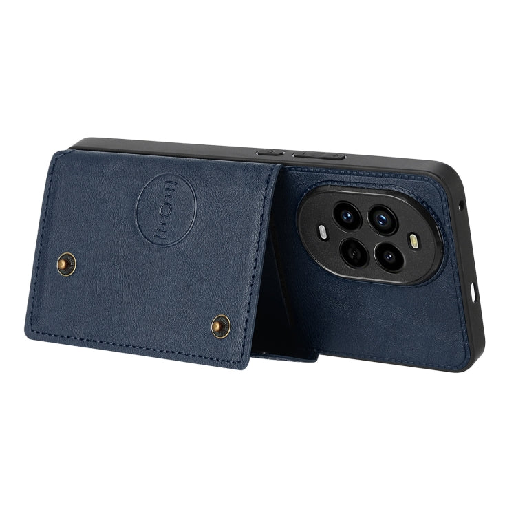 For Huawei nova 13 Pro Double Buckle Card Slots Magnetic Phone Case