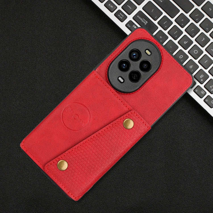 For Huawei nova 13 Pro Double Buckle Card Slots Magnetic Phone Case