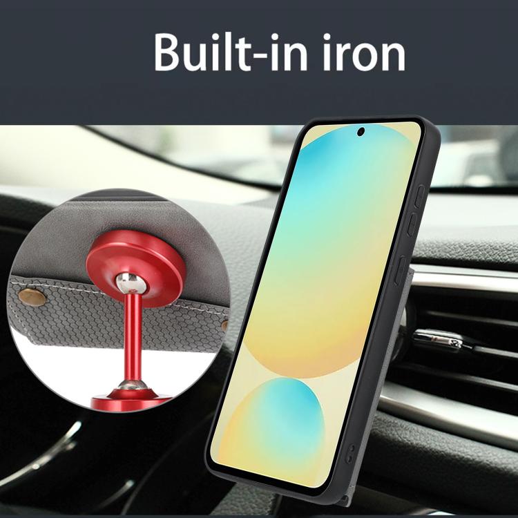 For Huawei Mate 70 Double Buckle Card Slots Magnetic Phone Case