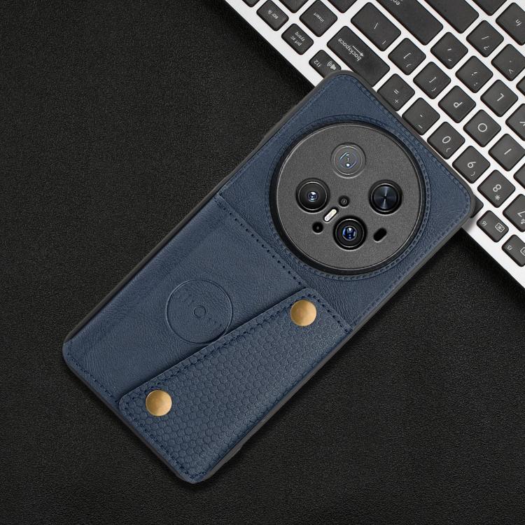 For Huawei Mate 70 Pro / 70 Pro+ Double Buckle Card Slots Magnetic Phone Case