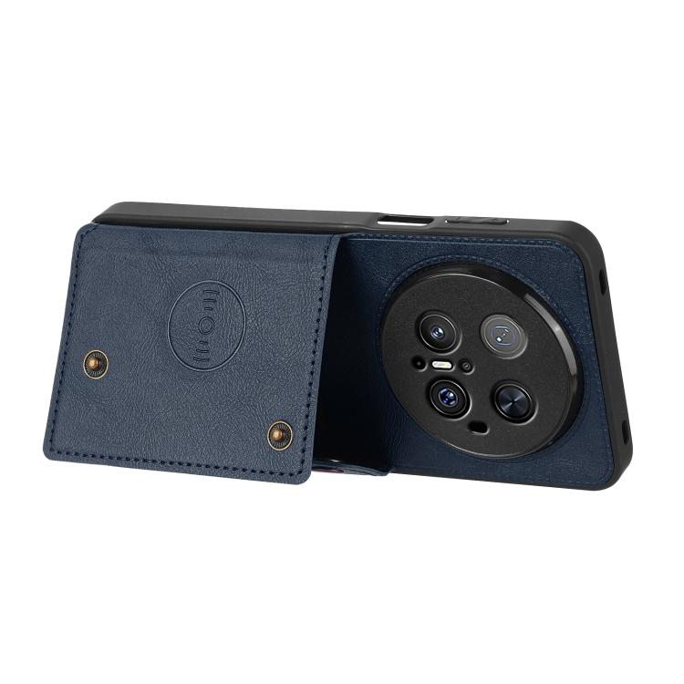 For Huawei Mate 70 Pro / 70 Pro+ Double Buckle Card Slots Magnetic Phone Case