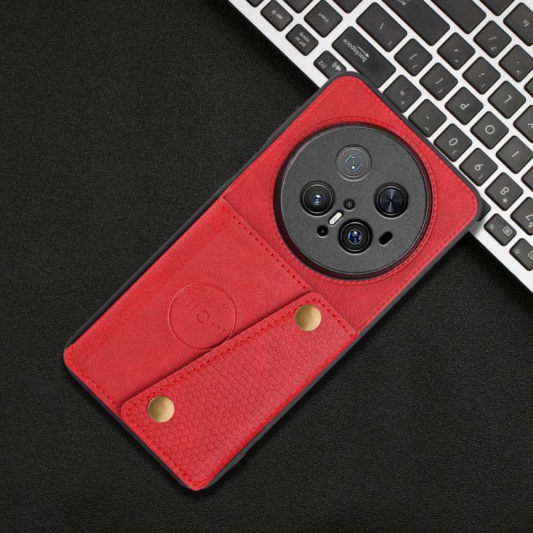 For Huawei Mate 70 Pro / 70 Pro+ Double Buckle Card Slots Magnetic Phone Case