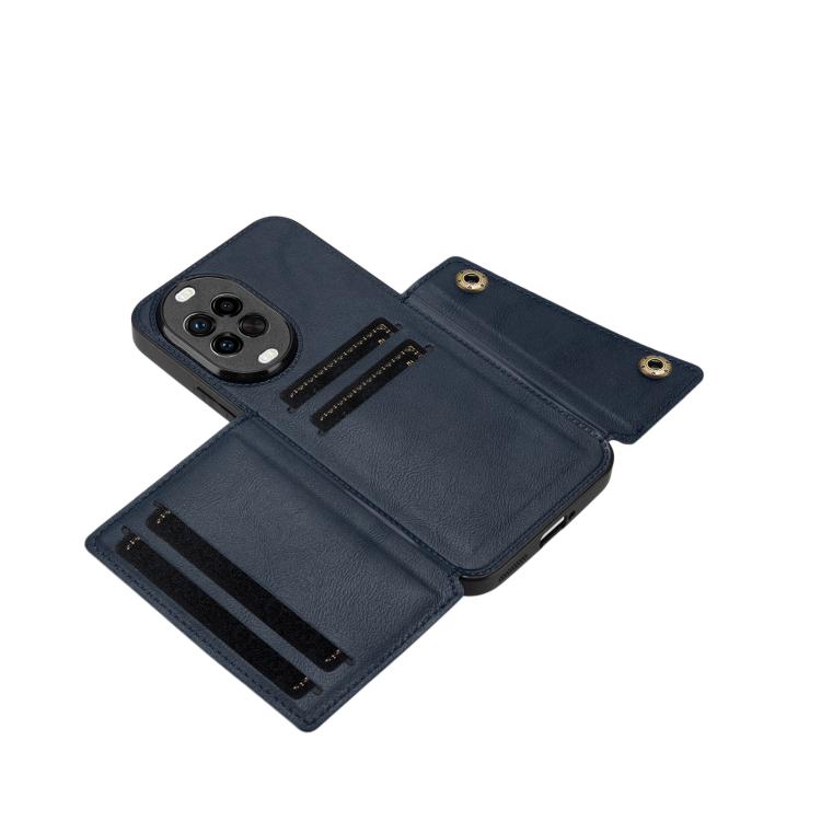 For Huawei nova 14 Double Buckle Card Slots Magnetic Phone Case