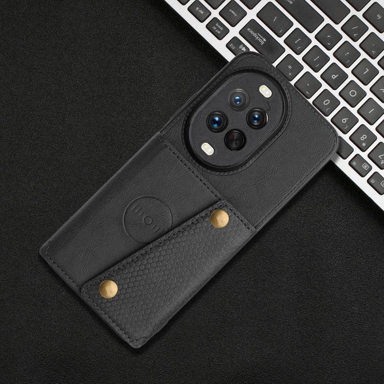 For Huawei nova 14 Ultra Double Buckle Card Slots Magnetic Phone Case