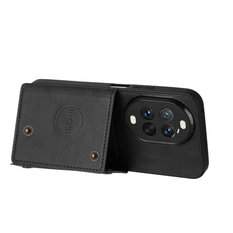 For Huawei nova 14 Ultra Double Buckle Card Slots Magnetic Phone Case