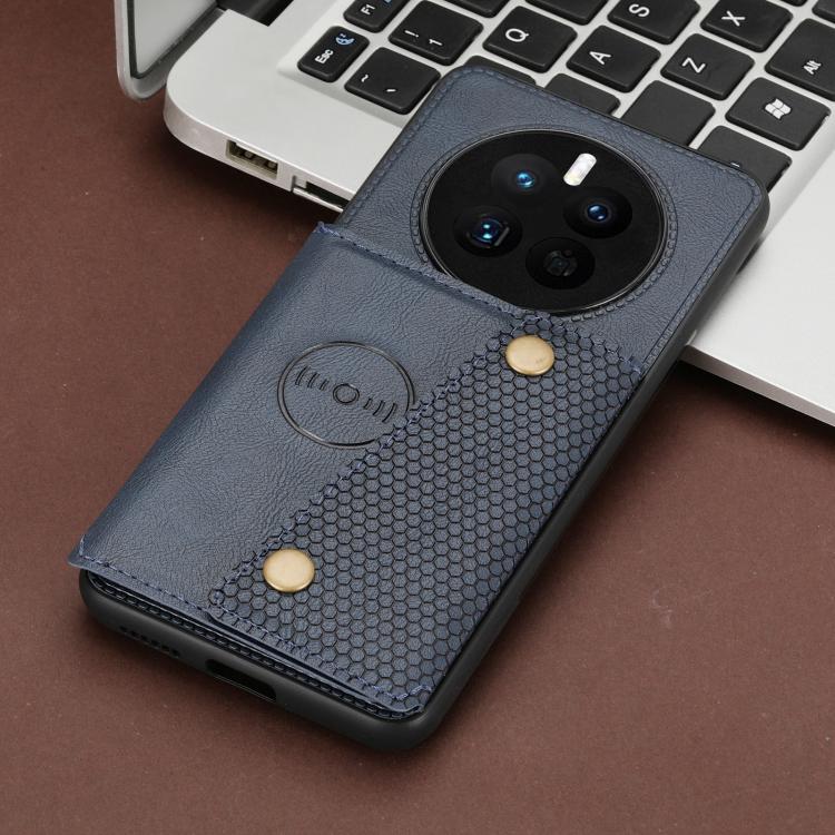 For Huawei Mate 80 Pro Max Double Buckle Card Slots Magnetic Phone Case