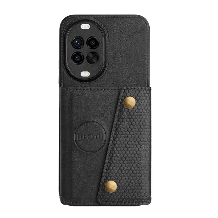 For Huawei nova 15 5G Double Buckle Card Slots Magnetic Phone Case