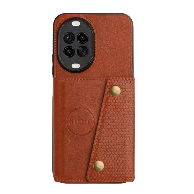 For Huawei nova 15 5G Double Buckle Card Slots Magnetic Phone Case