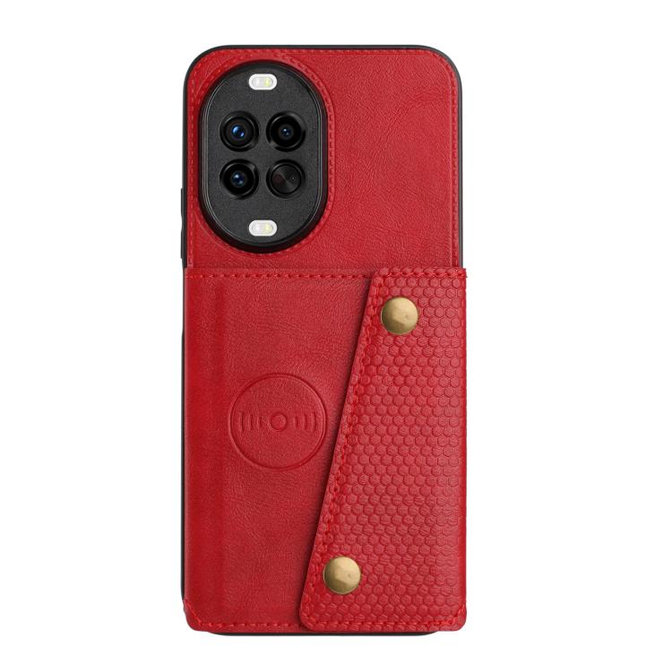 For Huawei nova 15 5G Double Buckle Card Slots Magnetic Phone Case