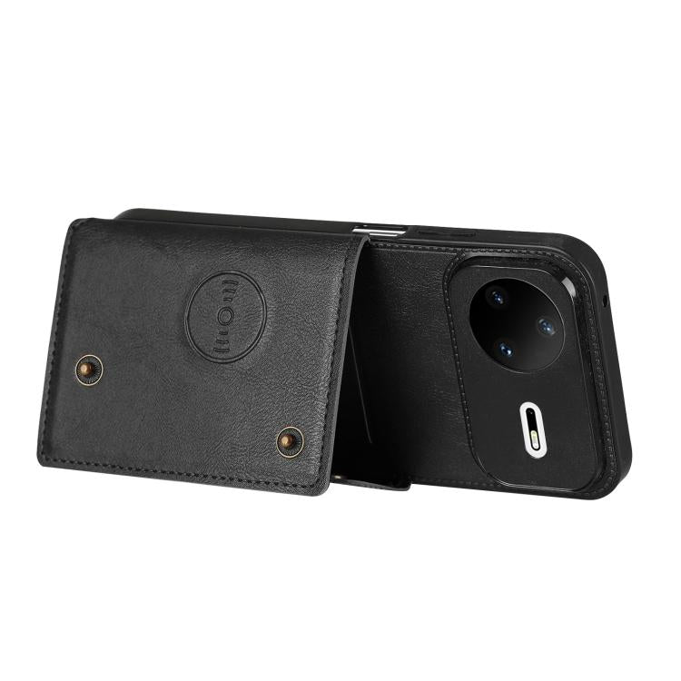 For Huawei nova 15 Pro 5G Double Buckle Card Slots Magnetic Phone Case