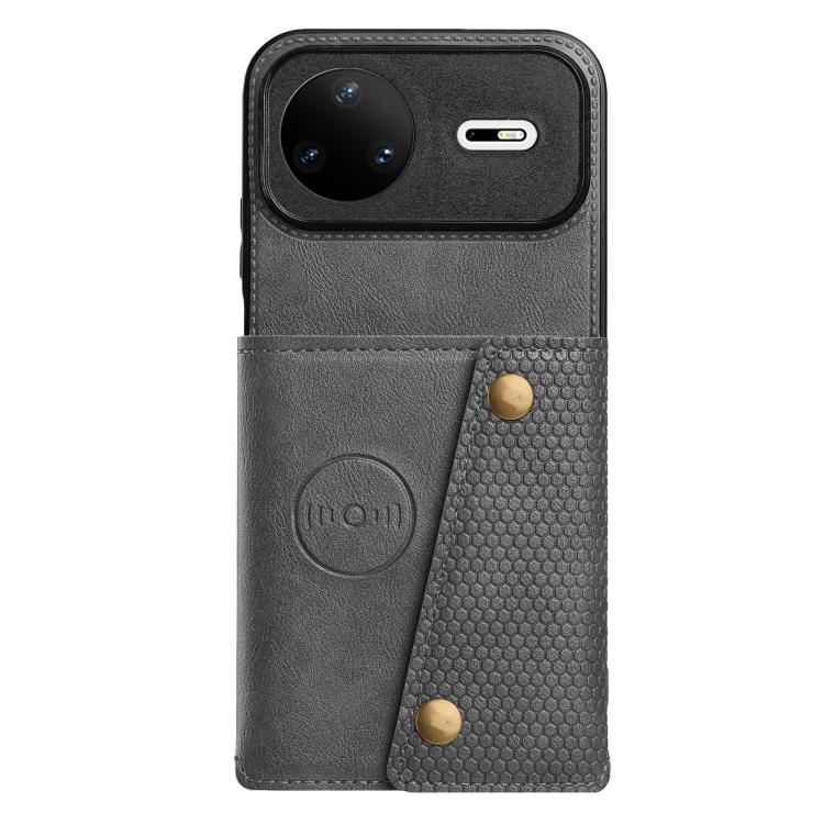 For Huawei nova 15 Pro 5G Double Buckle Card Slots Magnetic Phone Case