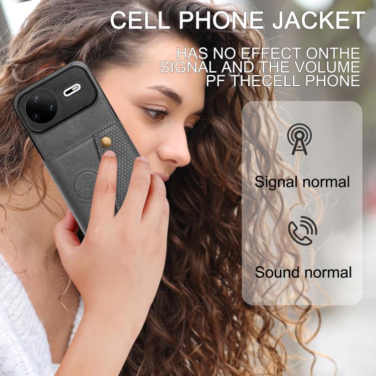 For Huawei nova 15 Pro 5G Double Buckle Card Slots Magnetic Phone Case
