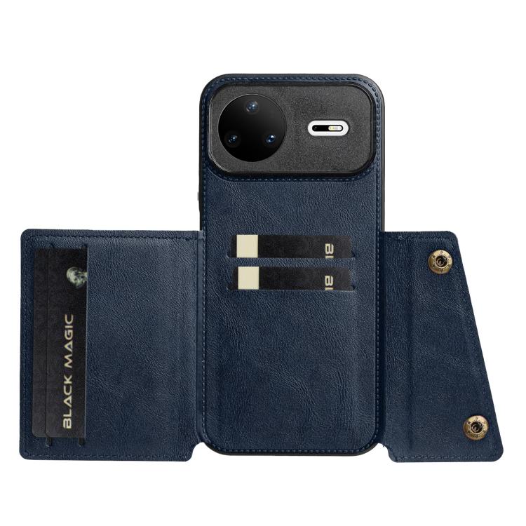 For Huawei nova 15 Pro 5G Double Buckle Card Slots Magnetic Phone Case