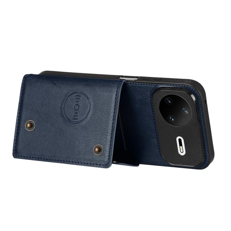 For Huawei nova 15 Pro 5G Double Buckle Card Slots Magnetic Phone Case