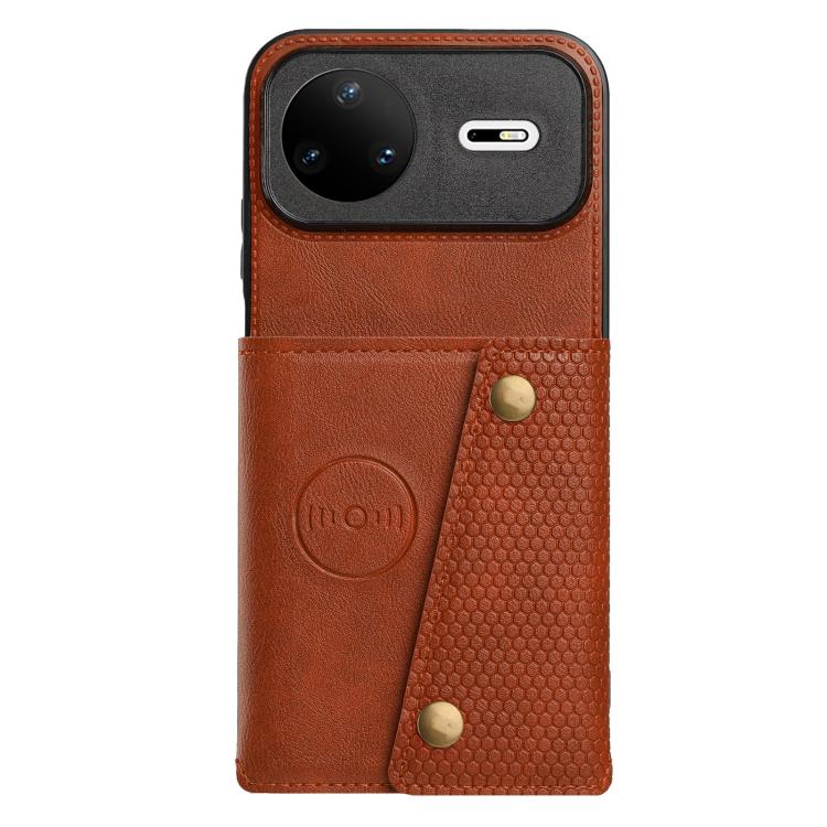 For Huawei nova 15 Pro 5G Double Buckle Card Slots Magnetic Phone Case