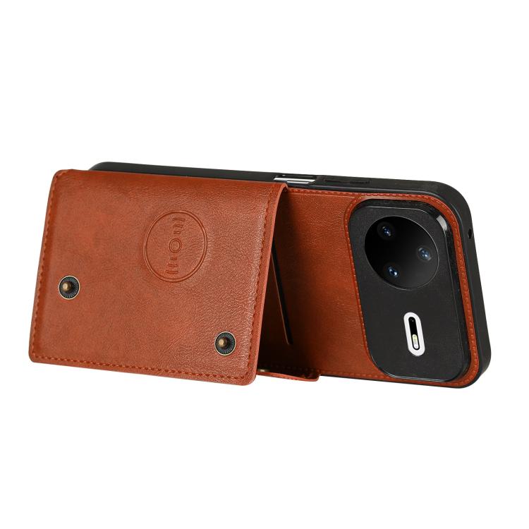 For Huawei nova 15 Pro 5G Double Buckle Card Slots Magnetic Phone Case