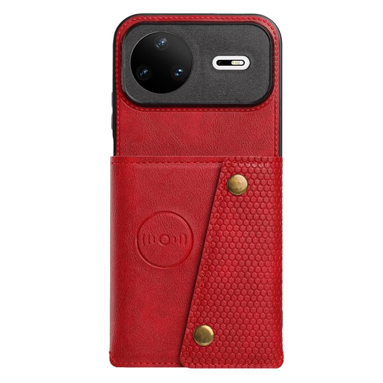 For Huawei nova 15 Pro 5G Double Buckle Card Slots Magnetic Phone Case