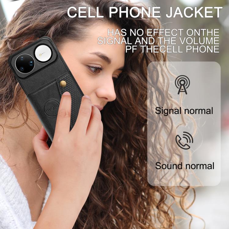 For Huawei nova 15 Ultra 5G Double Buckle Card Slots Magnetic Phone Case