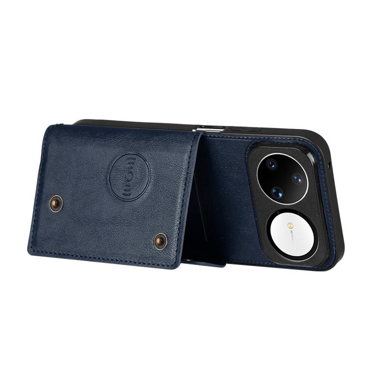 For Huawei nova 15 Ultra 5G Double Buckle Card Slots Magnetic Phone Case