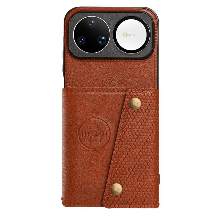 For Huawei nova 15 Ultra 5G Double Buckle Card Slots Magnetic Phone Case